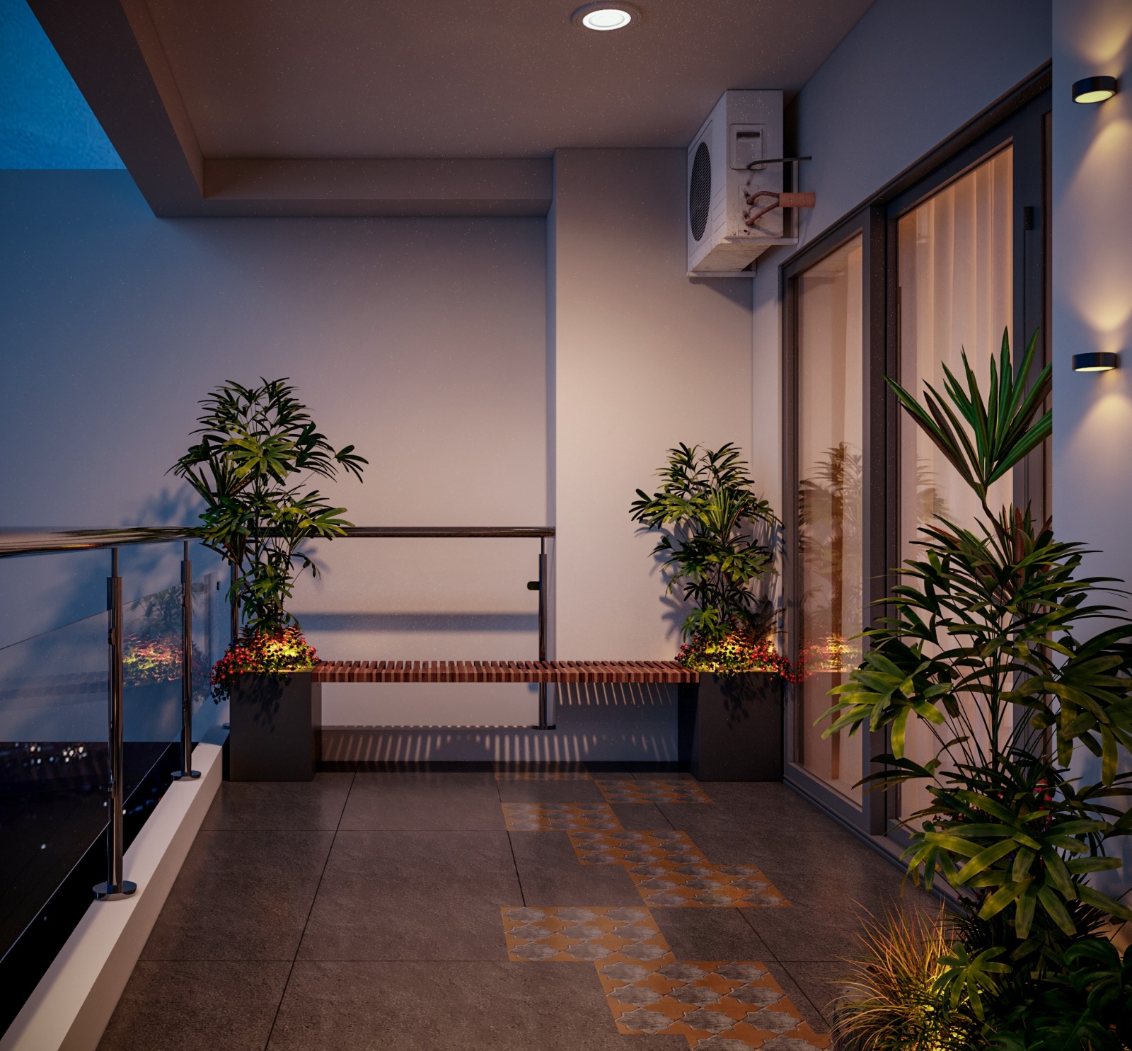 Balcony Interior Design Delhi